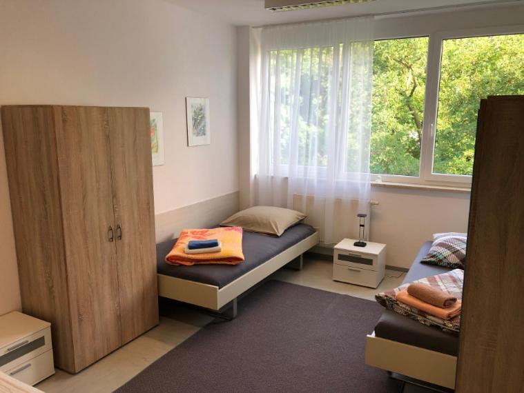 Apartment Uniklinik Mohuč Exteriér fotografie